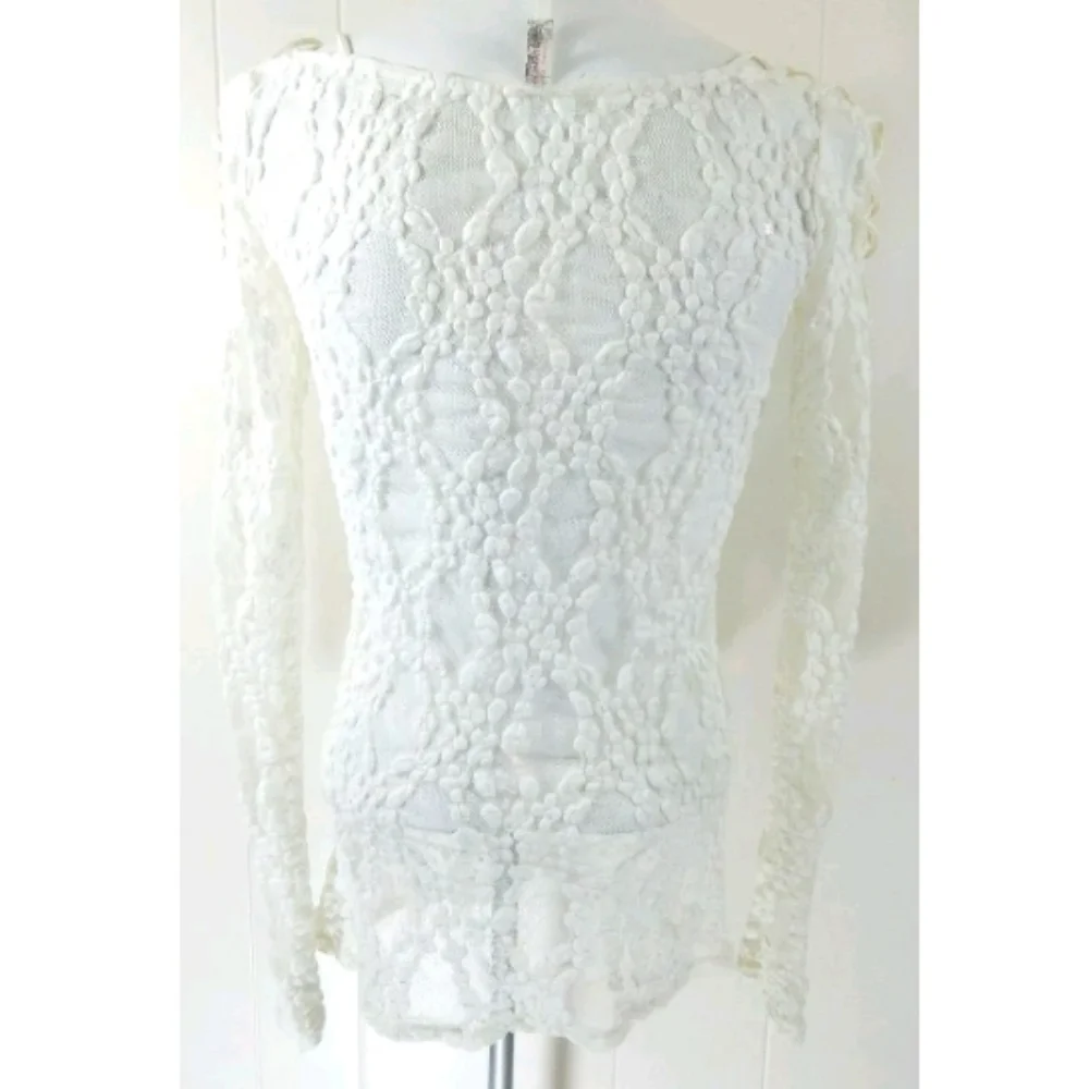 Intimately Free People Star Lace Sheer Top